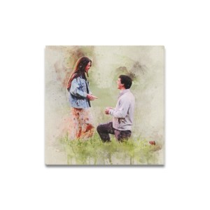 0026 - Watercolor Canvas Print 16"x16"